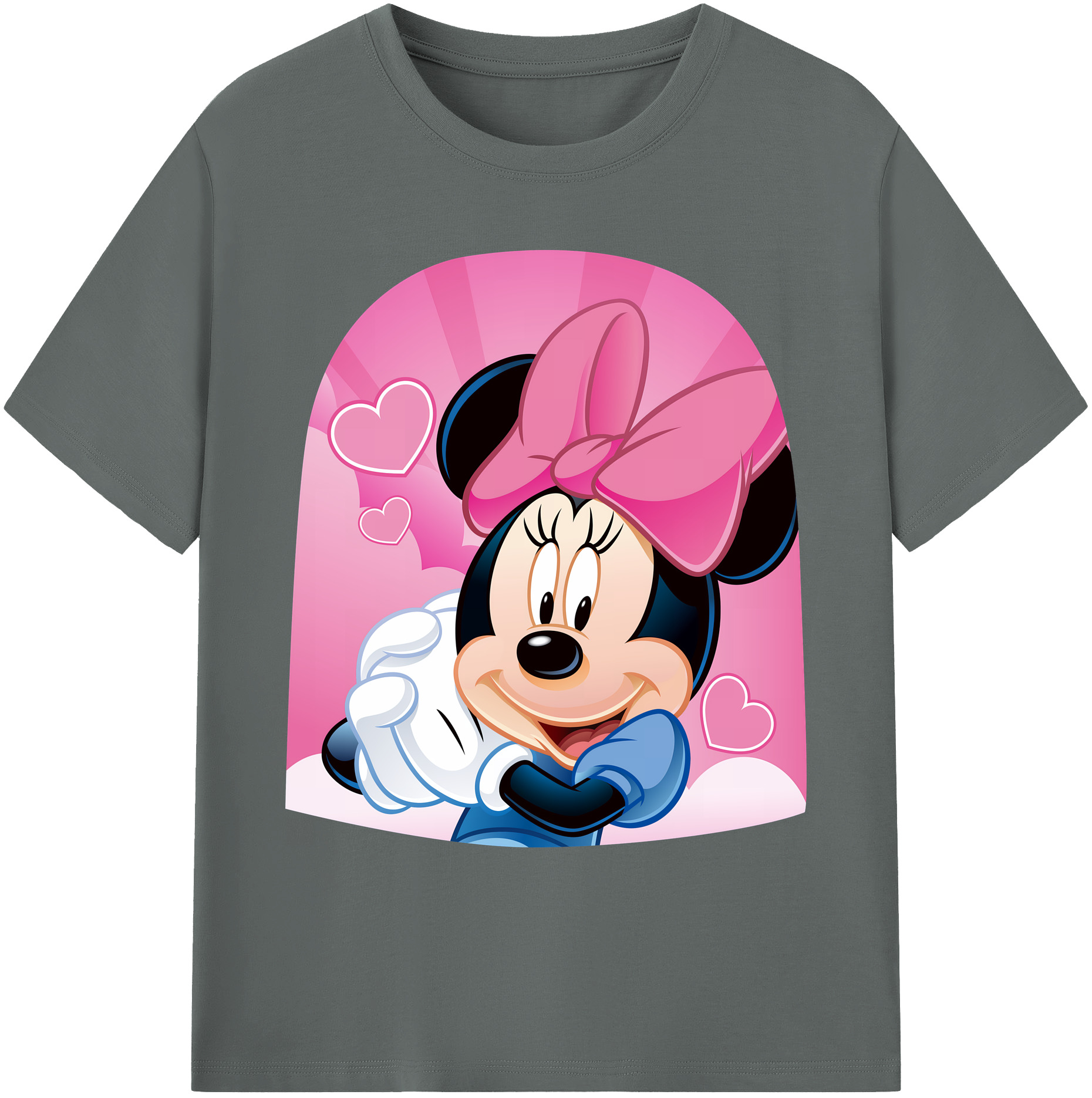 ミッキーマウス Mickey Mouse 綿100％ メンズ半袖Tシャツ｜肌触りやわらか＆通気性
